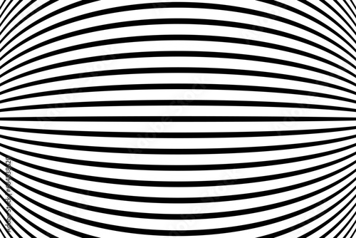 Simple abstract background. Vector illustration with optical illusion, op art, 3d effect.