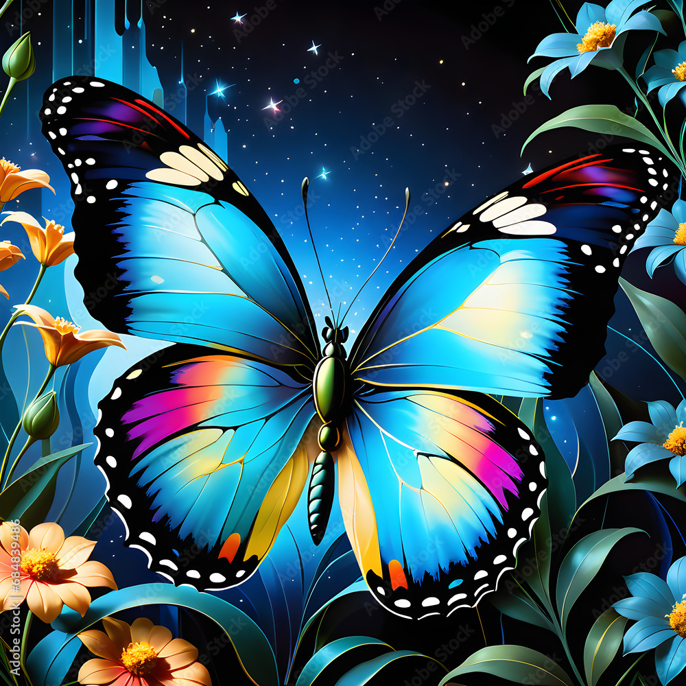 Fotografia do Stock: When you think of a butterfly, you might think of ...
