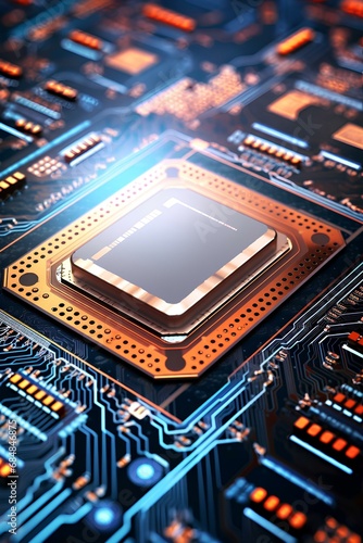 Chipset for semiconductor manufacturing. generative AI
