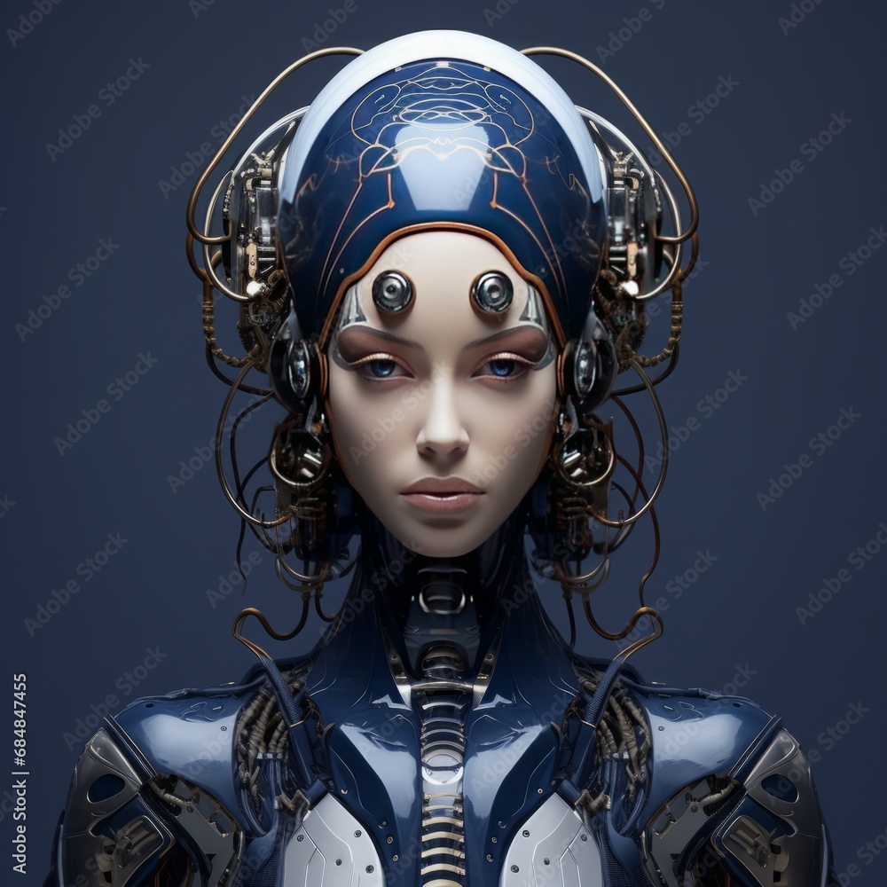 cybernetic indigo robot cybernetic indigo robot