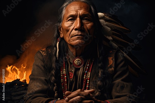 Native american  American Indians  First Americans or Indigenous Americans  Indigenous peoples of the United States. culture authenticity  ethnic attire  tradition.