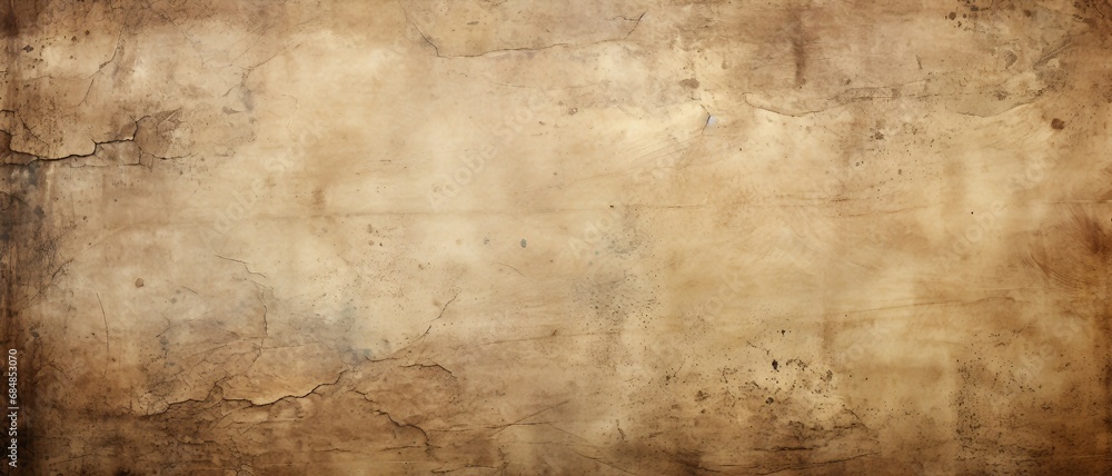 Worn Paper and Ink texture background, Old grunge textured paper background, can be used for printed materials like brochures, flyers, business cards.