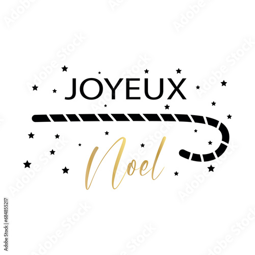 Text JOYEUX NOEL (French fo...