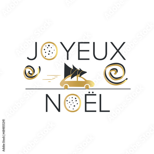 Text JOYEUX NOEL (French fo...