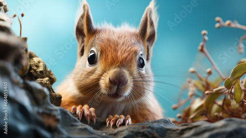 squirrel on a branch © Daniel