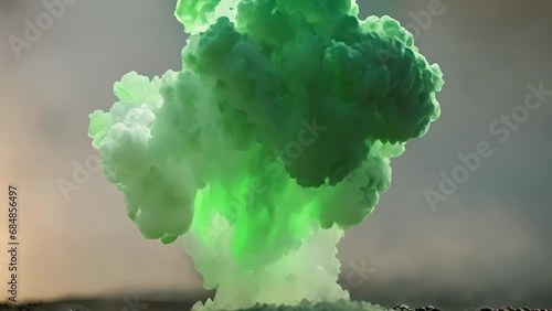 Closeup borax anol, creating green fire that appears defy gravity burns upwards. flames intense produce satisfying crackling sound, making ideal demonstration educational purposes.