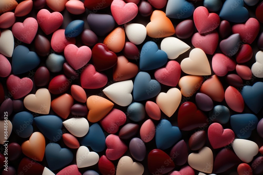 lots of red hearts concept of love lots of red hearts concept of love