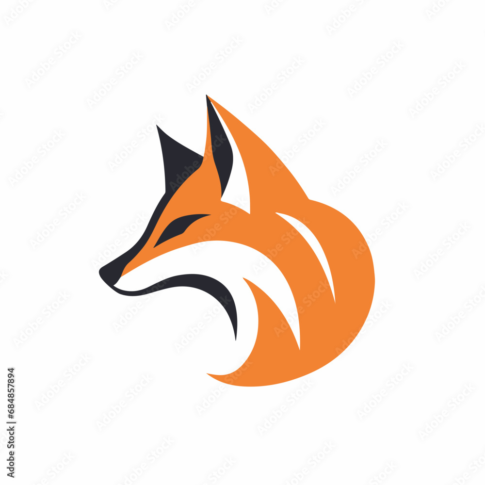 Fox in cartoon, doodle style. Isolated 2d vector illustration in logo, icon style, Eps 10. AI Generative Fox in cartoon, doodle style. Isolated 2d vector illustration in logo, icon style, Eps 10. AI Generative