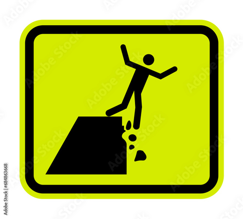 Danger Sign Keep Out Open Pit