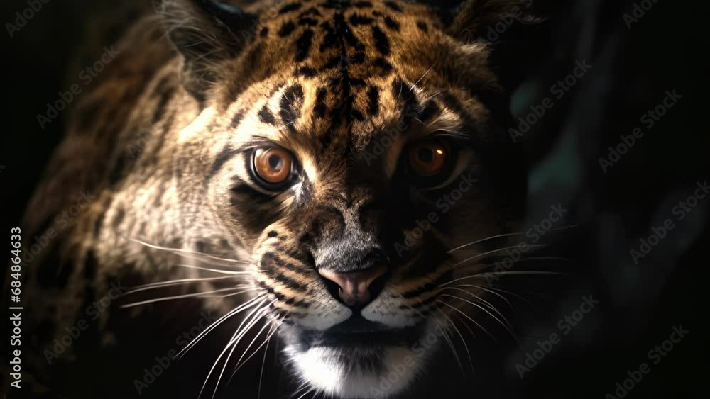 A sabertoothed tigers menacing gaze pierced through the darkness as it prowled through the night.. . A sabertoothed tigers menacing gaze pierced through the darkness as it prowled through the night.. .