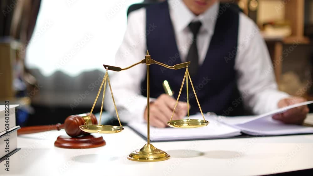 Judge gavel with Justice lawyers having team Concepts of Law and Legal services Judge gavel with Justice lawyers having team Concepts of Law and Legal services