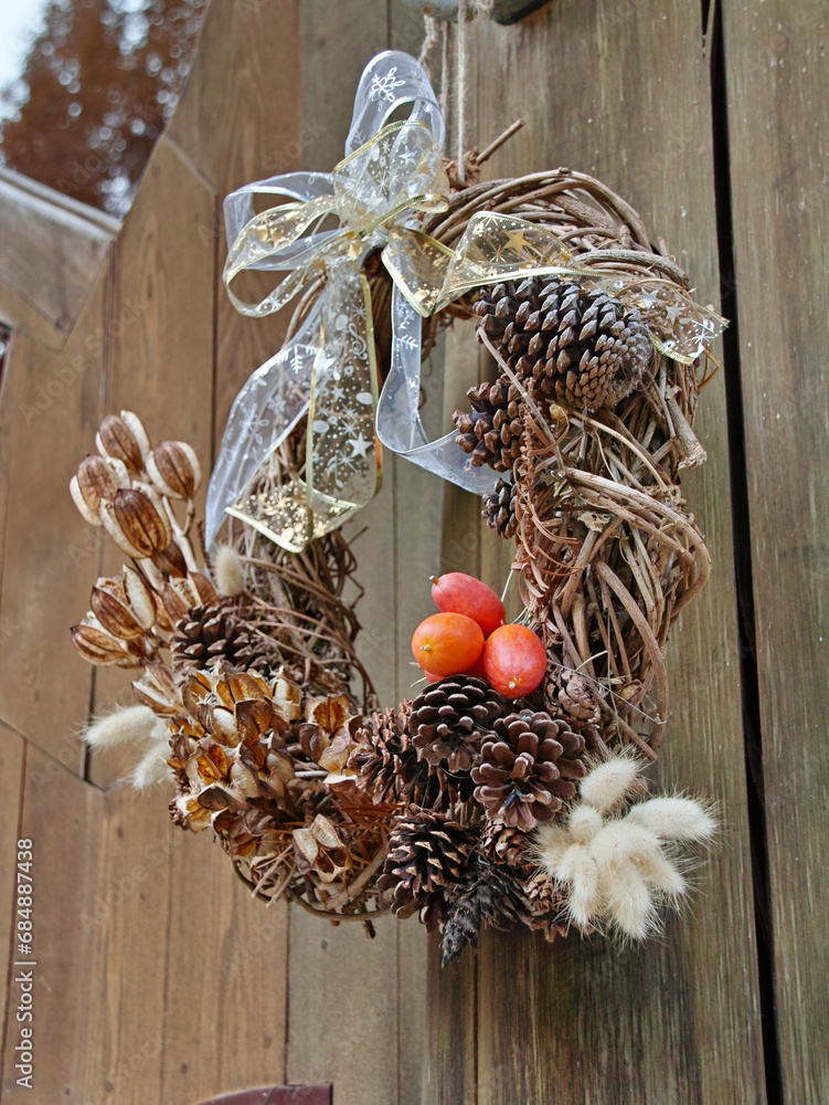 Obraz premium クリスマスリース