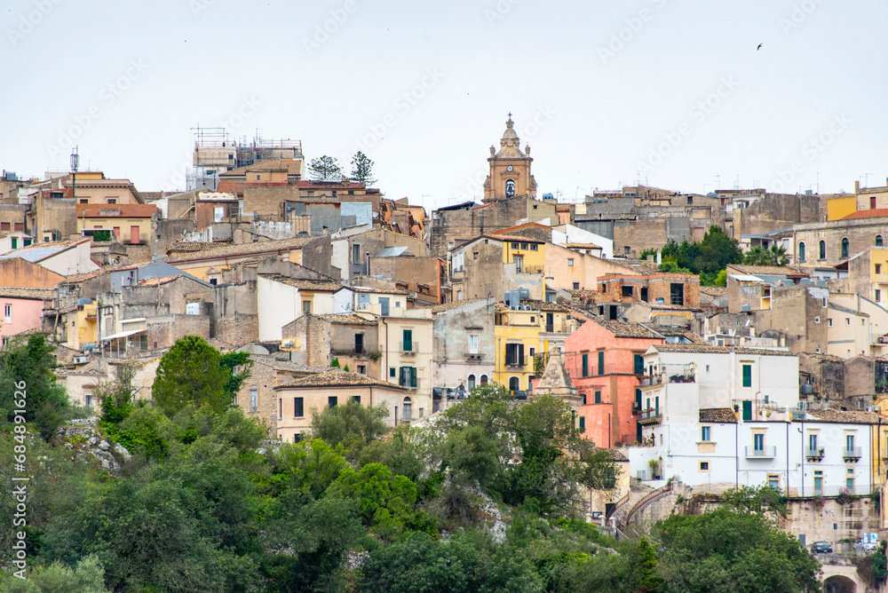 Town of Ragusa - Sicily - Italy
