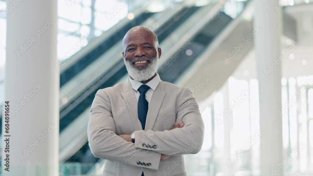 Smile, arms crossed and business with black man in office for ceo manager, pride and professional. Happy, corporate and boss with portrait of employee for confidence, empowerment and opportunity Smile, arms crossed and business with black man in office for ceo manager, pride and professional. Happy, corporate and boss with portrait of employee for confidence, empowerment and opportunity