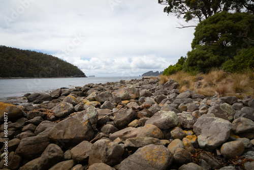 Rocky coast to the Sea