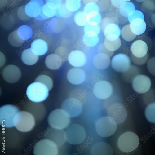 Soft focus blue light background patterns