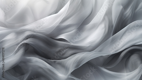 Wallpaper Mural Monochrome Elegance Shades of Light Silver to Charcoal Torontodigital.ca