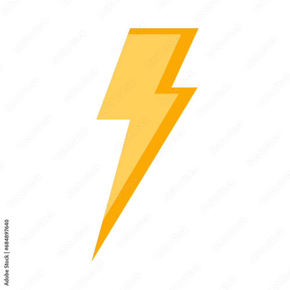 Lightning Shape Illustration Lightning Shape Illustration