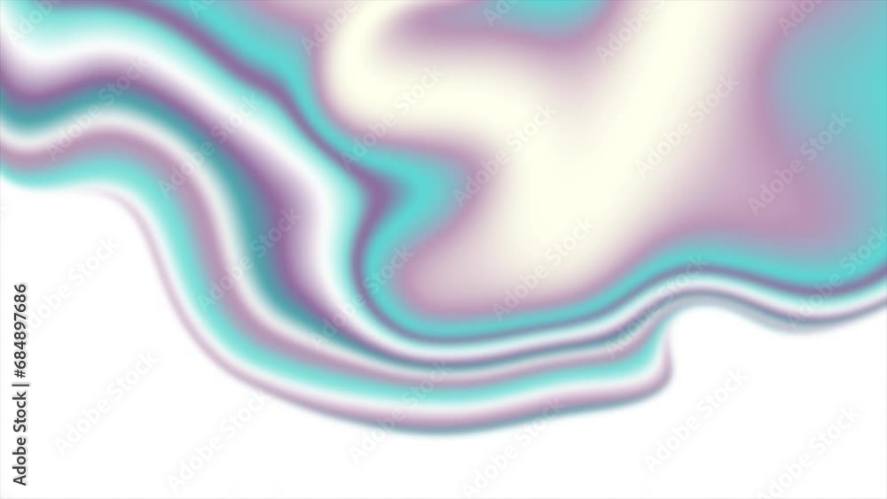 Holographic chromatic blurred waves abstract background. Seamless looping motion design. Video animation Ultra HD 4K 3840x2160 Holographic chromatic blurred waves abstract background. Seamless looping motion design. Video animation Ultra HD 4K 3840x2160