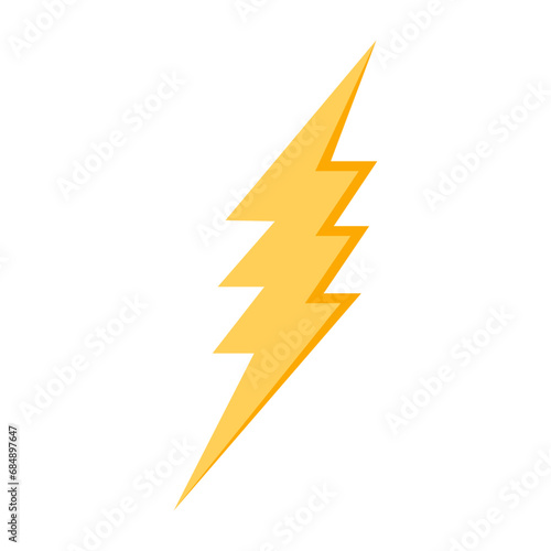 Lightning Shape Illustration