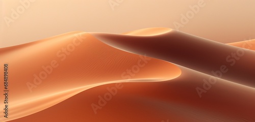 Extreme close-up of abstract blurred desert sands, burnt orange and earthy brown hues, in the style of gradient blurred wallpapers, © MalikAbdul