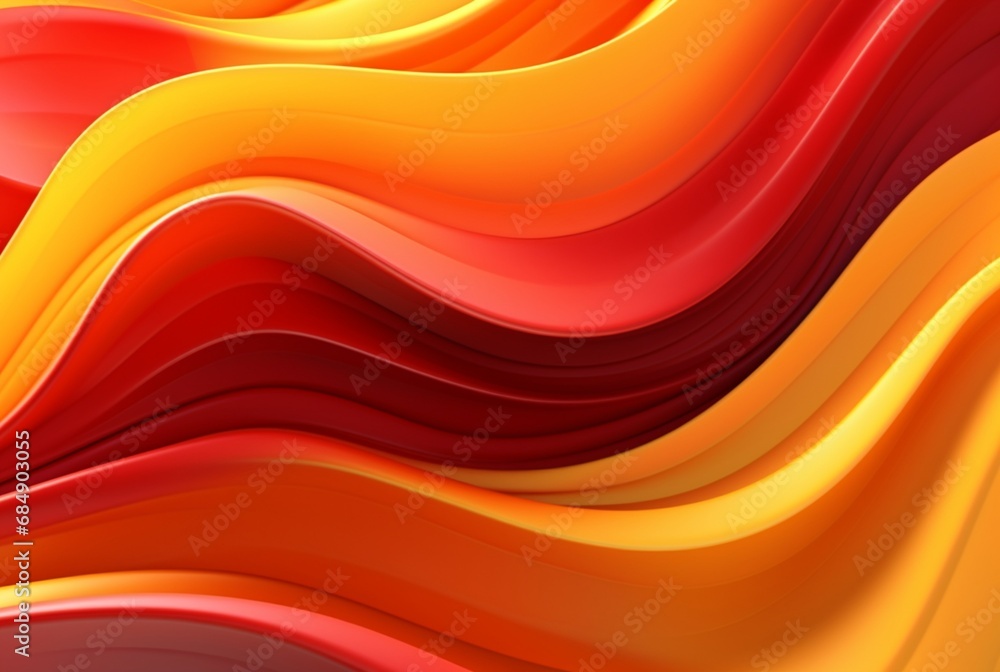 red yellow abstract background. generative ai red yellow abstract background. generative ai