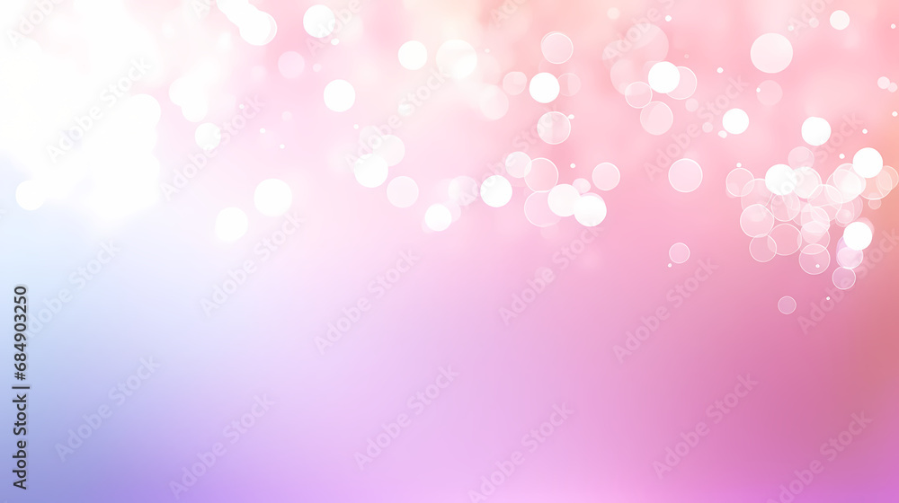 Abstract bokeh pastel background also have copy space for text，abstract art background