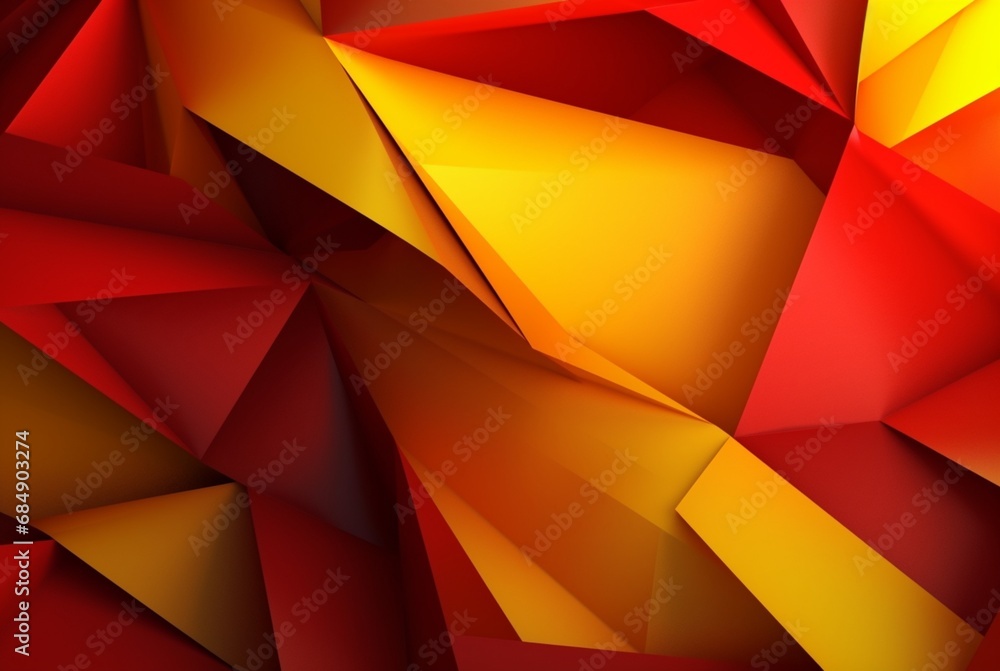 red yellow abstract background. generative ai red yellow abstract background. generative ai