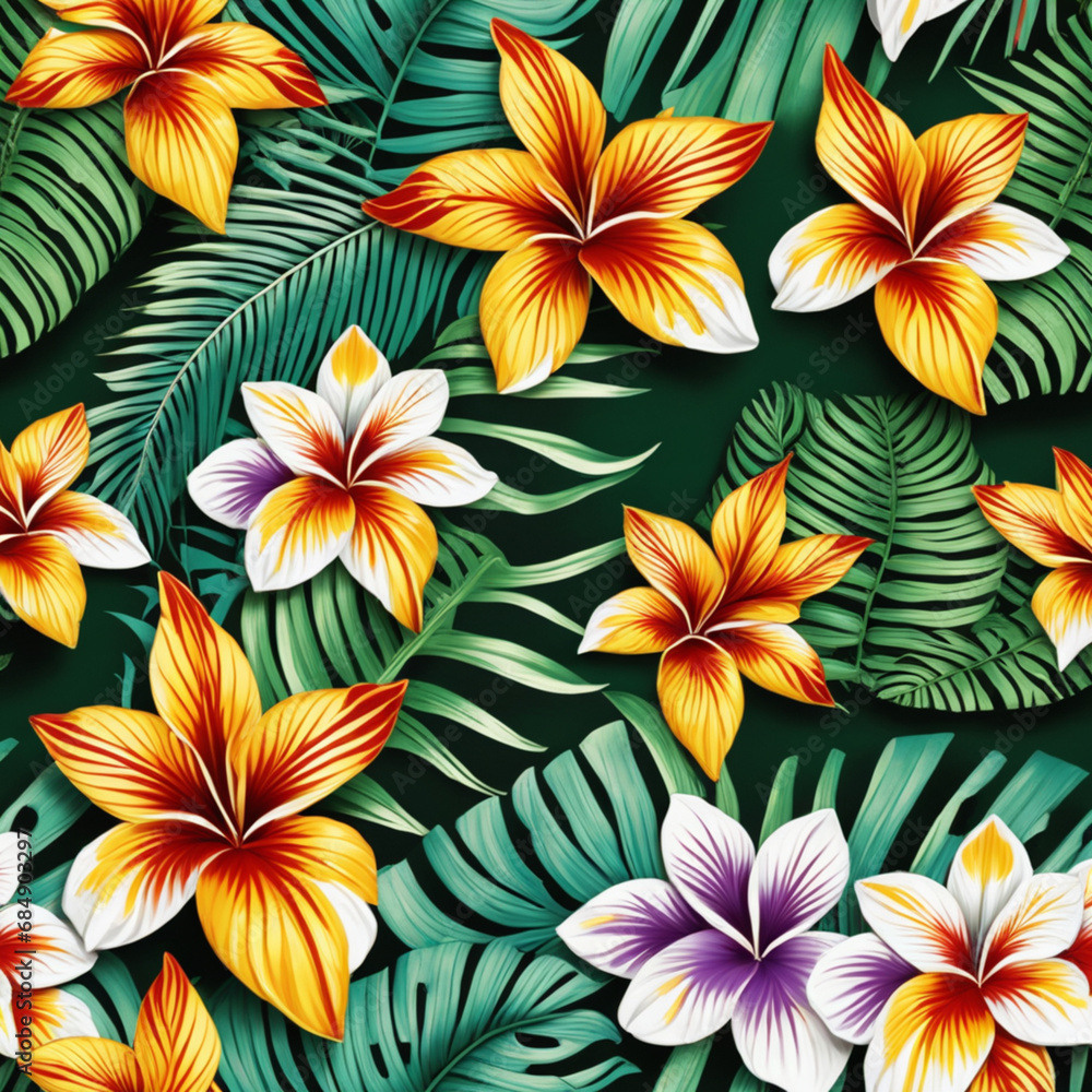 seamless pattern with flowers seamless pattern with flowers