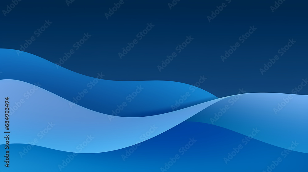 Fototapeta premium Blue gradient abstract background，abstract art background
