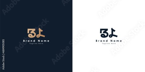 BL Logo design in Chinese letters