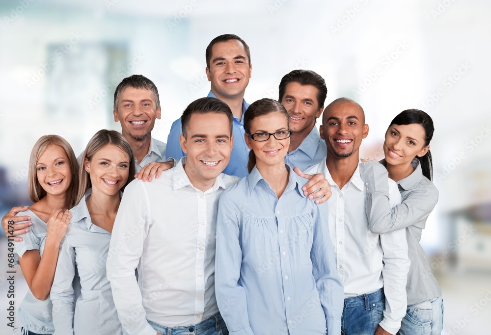 Diversity happy colleagues in a office at workplace. Diversity happy colleagues in a office at workplace.