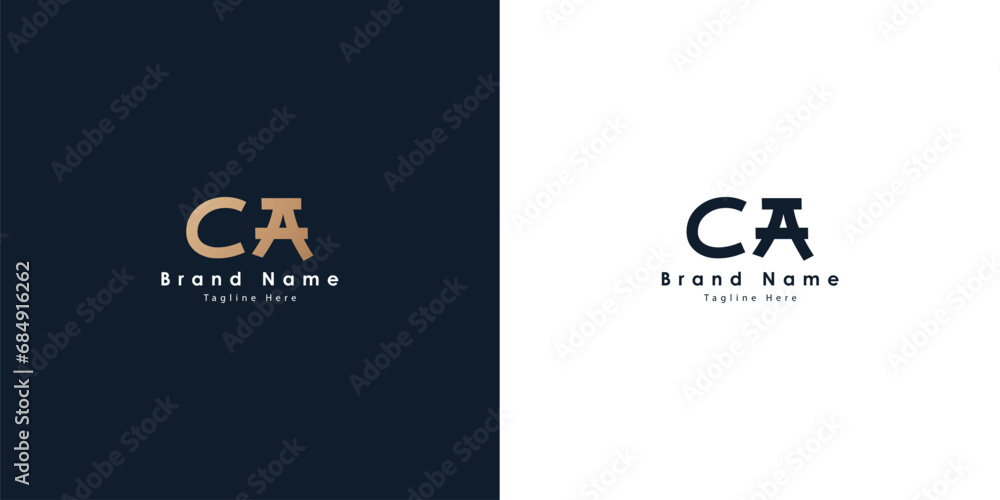 CA Logo design in Chinese letters