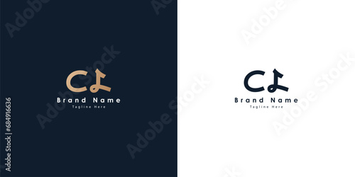 CL Logo design in Chinese letters photo