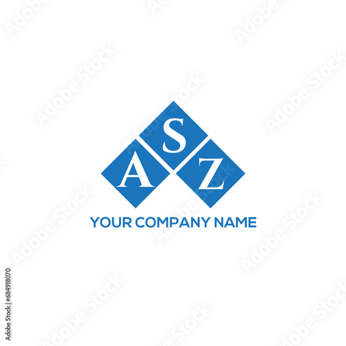 SAZ letter logo design on white background. SAZ creative initials letter logo concept. SAZ letter design.
