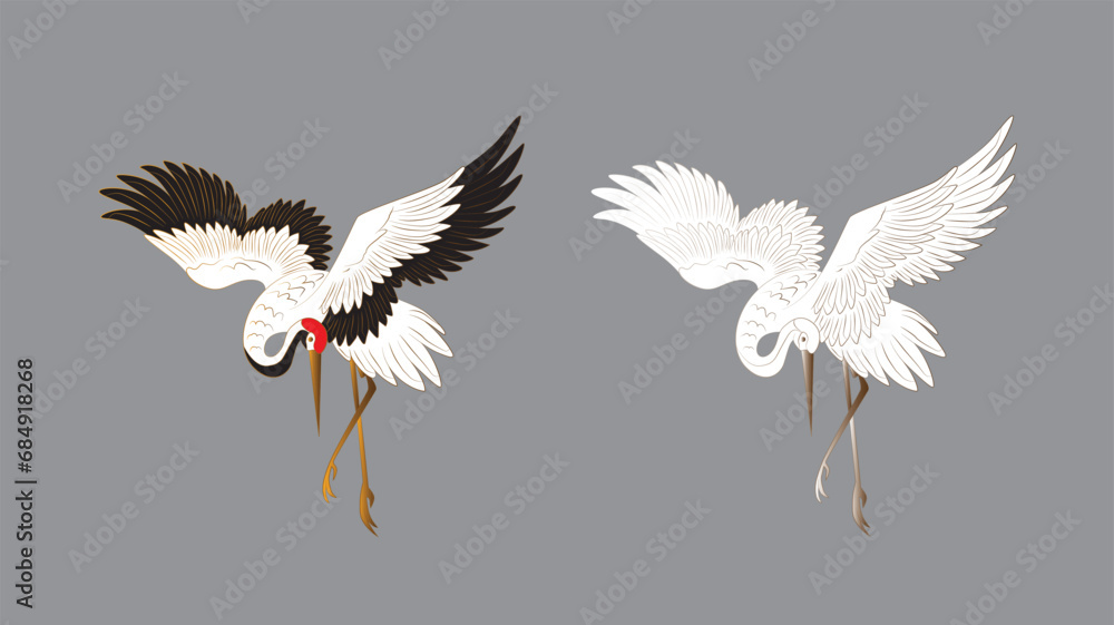 Obraz premium bird illustration for book drawing page