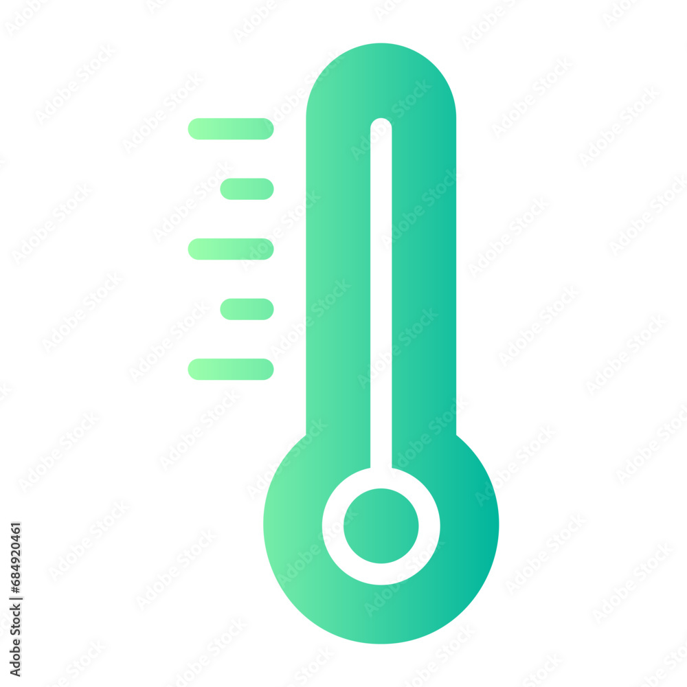 temperature gradient icon temperature gradient icon