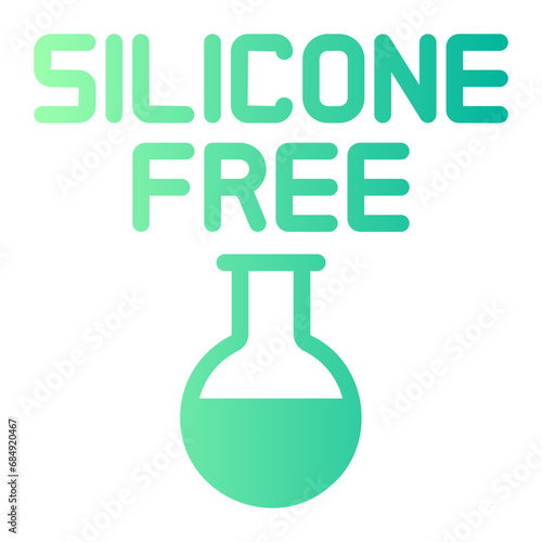 silicone free gradient icon