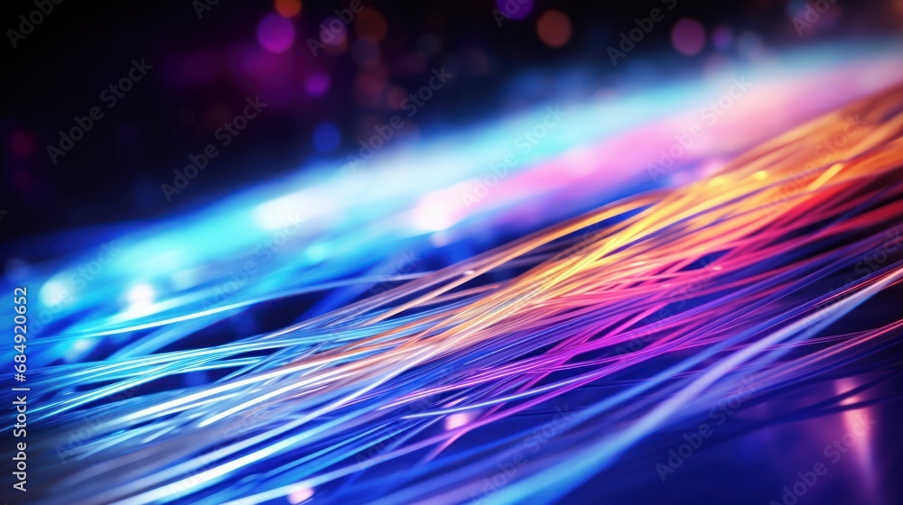 Internet connection with the optical fiber, Closeup optical fiber. Internet connection with the optical fiber, Closeup optical fiber.