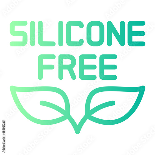 silicone free gradient icon