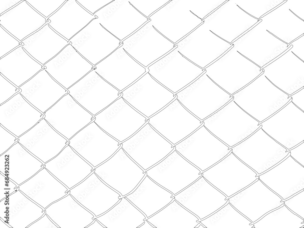 Fototapeta premium フェンス ベクター 透過