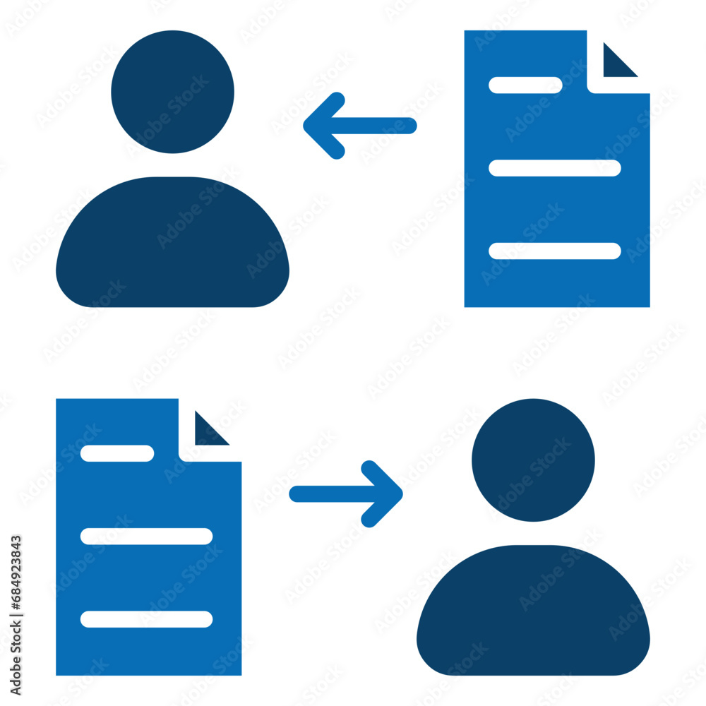 file sharing icon line vector illustration file sharing icon line vector illustration