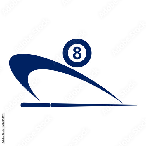 Billiard logo icon design
