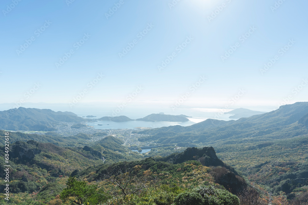 Fototapeta premium 山頂からの景色