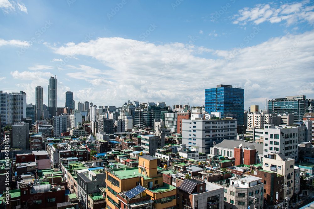 Fototapeta premium downtown city