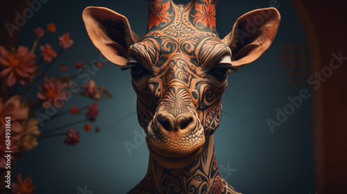 Giraffe Tattoo © Mateus