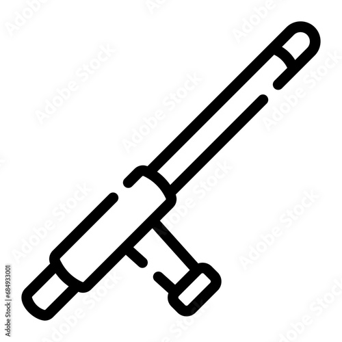 baton Line Icon