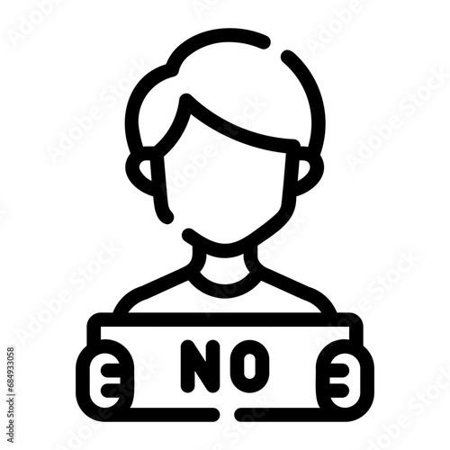 activist Line Icon