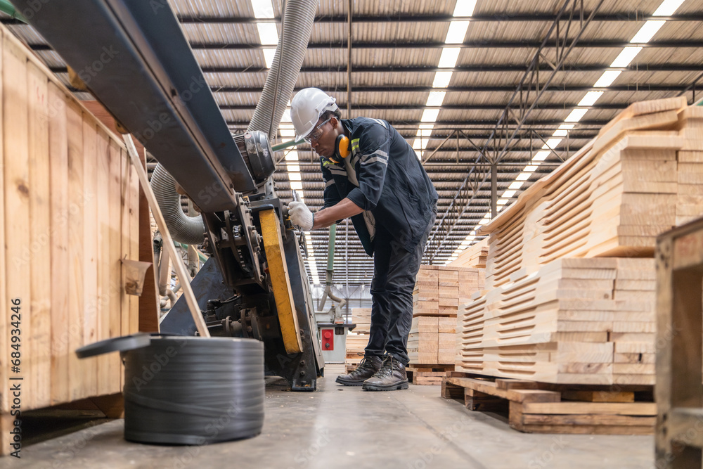 Woodworkers operate machines, tend lathes to cut, shape wood fixtures in manufacturing process Woodworkers operate machines, tend lathes to cut, shape wood fixtures in manufacturing process