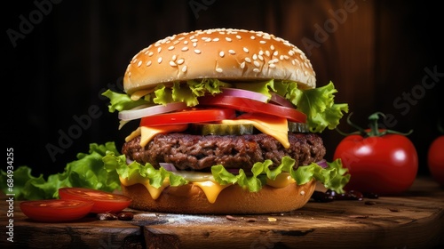 background meal burger food mouthwatering illustration delicious tasty  savory juicy  gourmet homemade background meal burger food mouthwatering